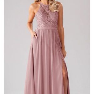 Melanie Bridesmaid Dress in Desert Rose